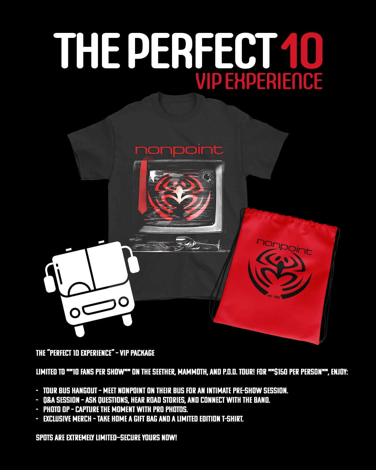 The Perfect 10 VIP Experience